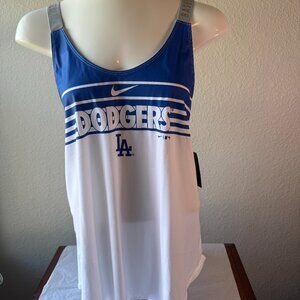 WMNS Nike LA Dodgers Baseball Racerback Tank SIZE: XL